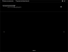Tablet Screenshot of palmermassagetherapy.com